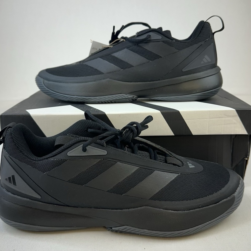 Adidas Subzone Basketball Shoes Mens Sz 10.5 Women's Sz 11.5 Black Indoor Court